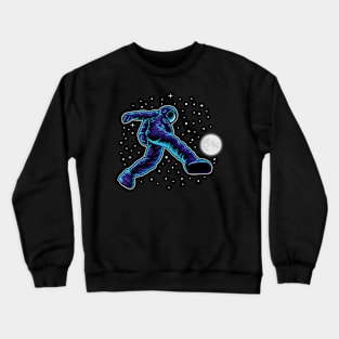 Astroball in Space Crewneck Sweatshirt